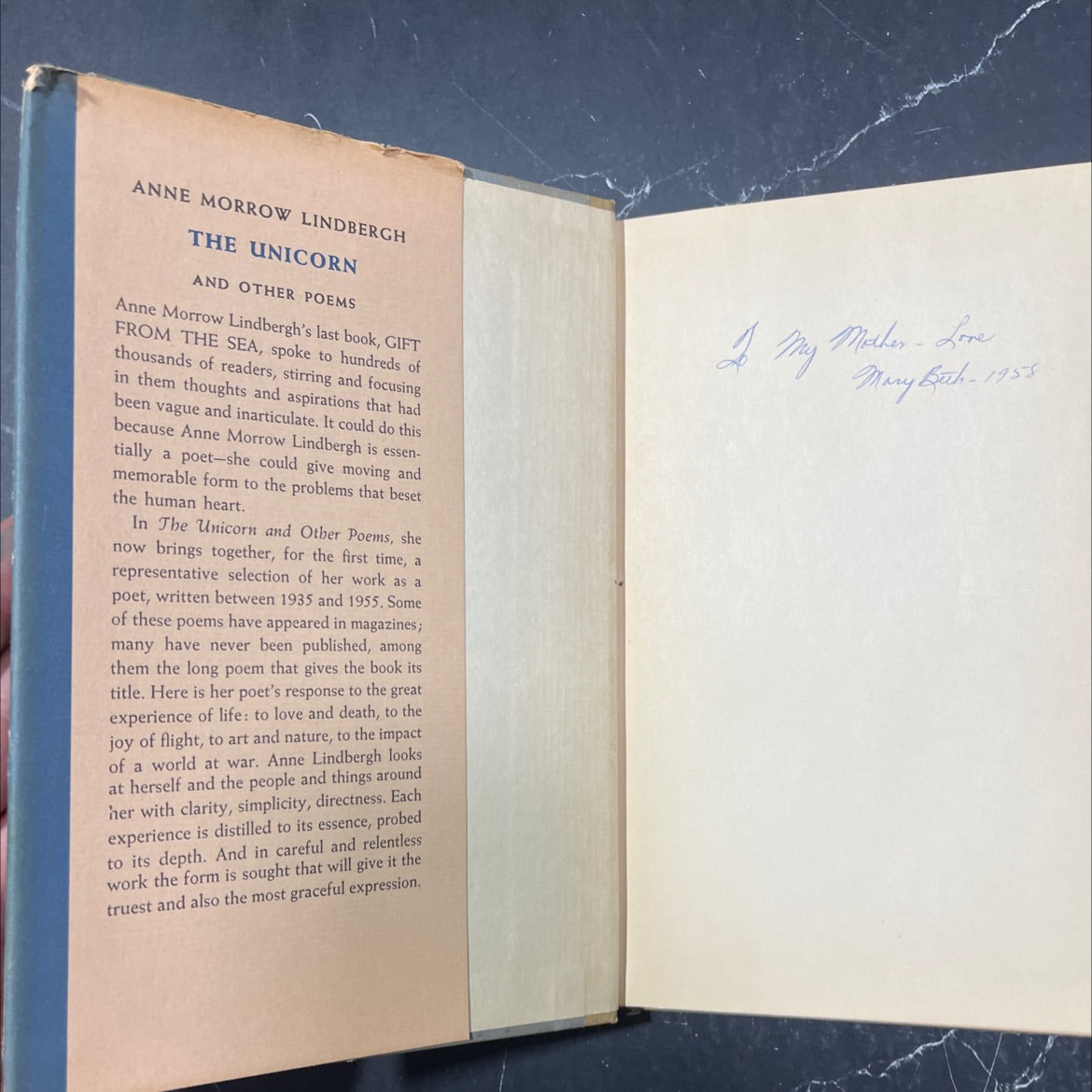 the unicorn and other poems book, by e anne morrow lindbergh, 1956 Hardcover image 4