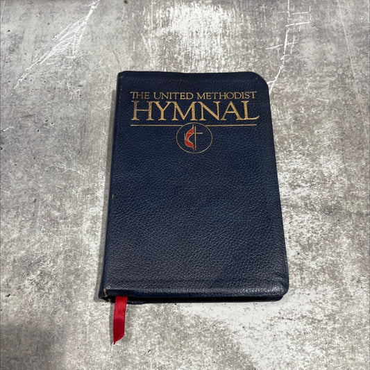 the united methodist hymnal book of united methodist worship book, by unknown, 1989 Leather image 1