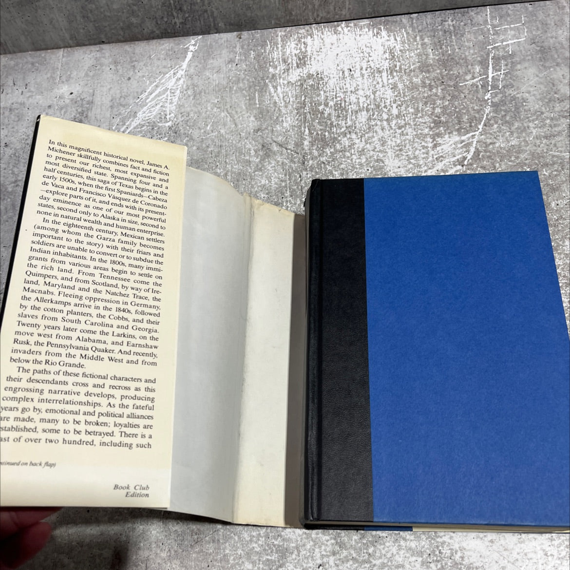 the vale texas book, by james a. michener, 1985 Hardcover image 4