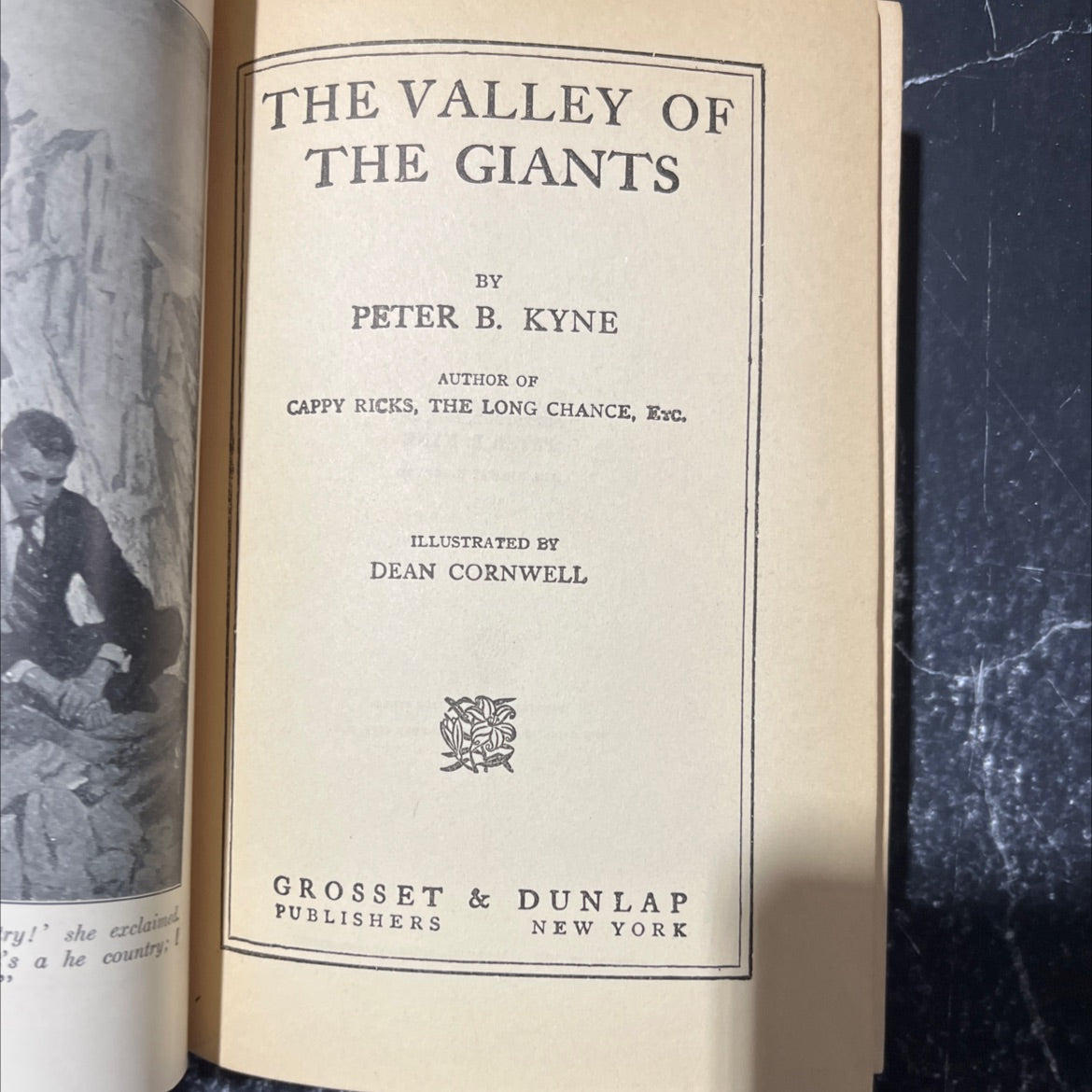 the valley of the giants book, by peter b. kyne, 1918 Hardcover image 2