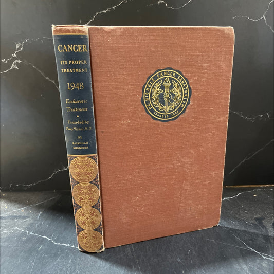 the value of escharotics book, by perry nichols, 1948 Hardcover image 1