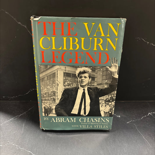 the van cliburn legend book, by abram chasins with villa stiles, 1959 Hardcover image 1