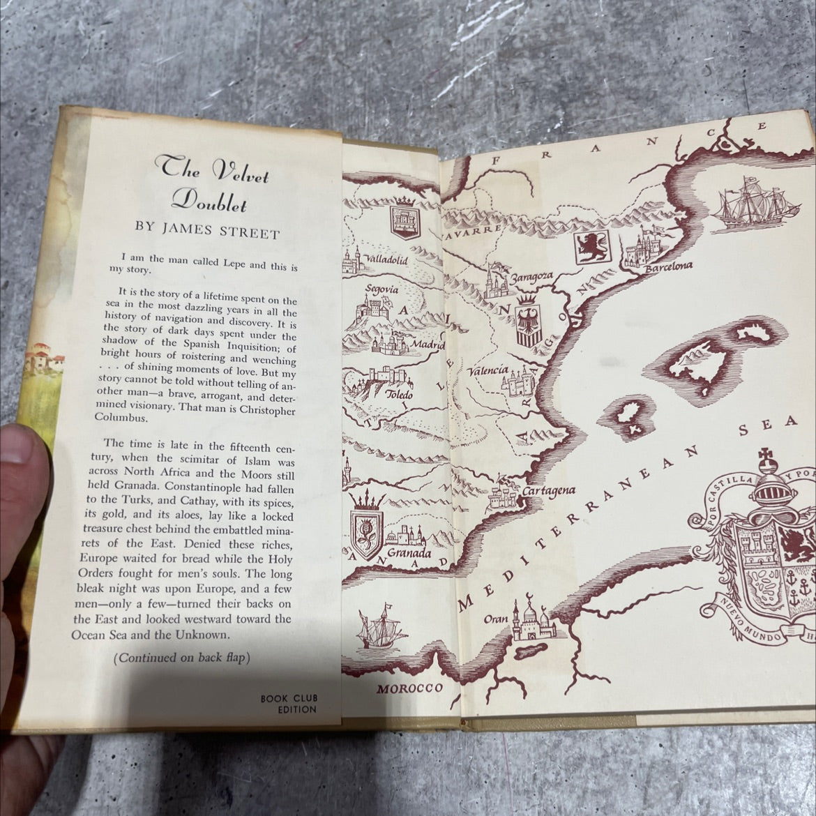 the velvet doublet book, by james street, 1953 Hardcover image 4