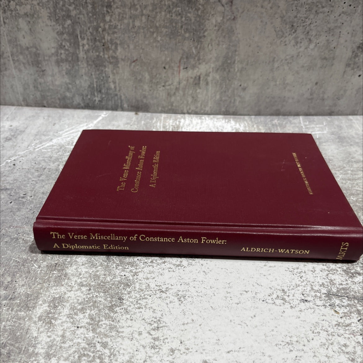 the verse miscellany of constance aston fowler a diplomatic edition book, by deborah aldrich-watson, 2000 Hardcover image 4