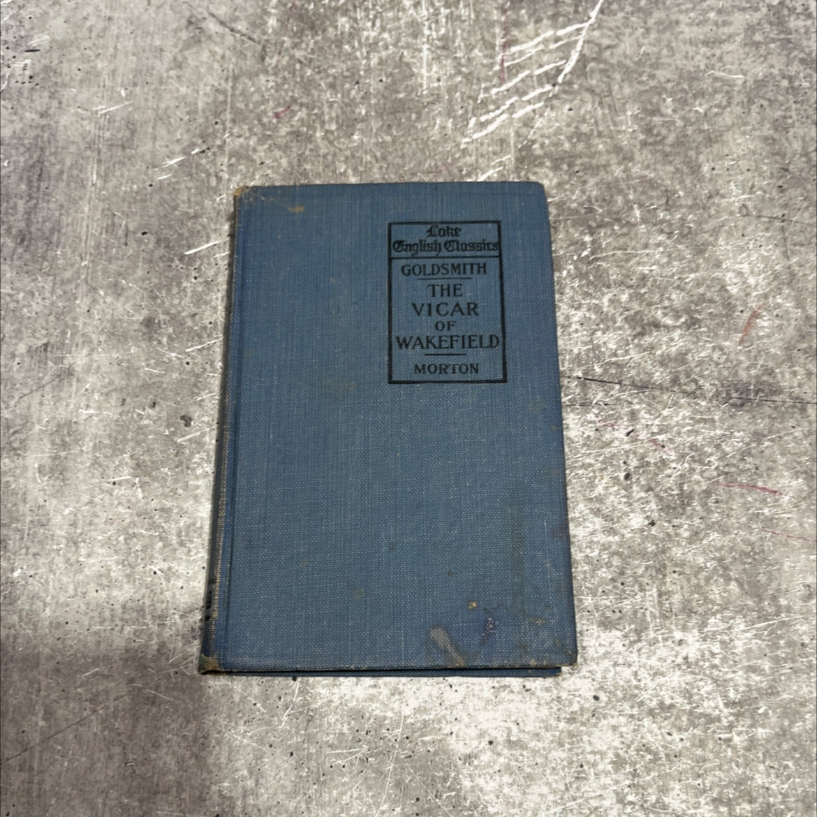 the vicar of wakefield a tale supposed to be written by himself book, by oliver goldsmith, 1920 Hardcover image 1