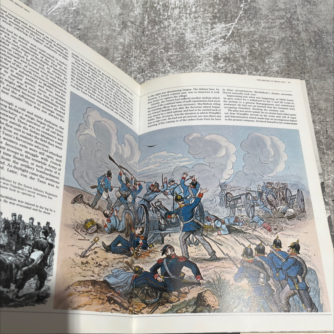 the victors book, by general omar n. bradley, brigadier peter young, 1981 Leather image 4