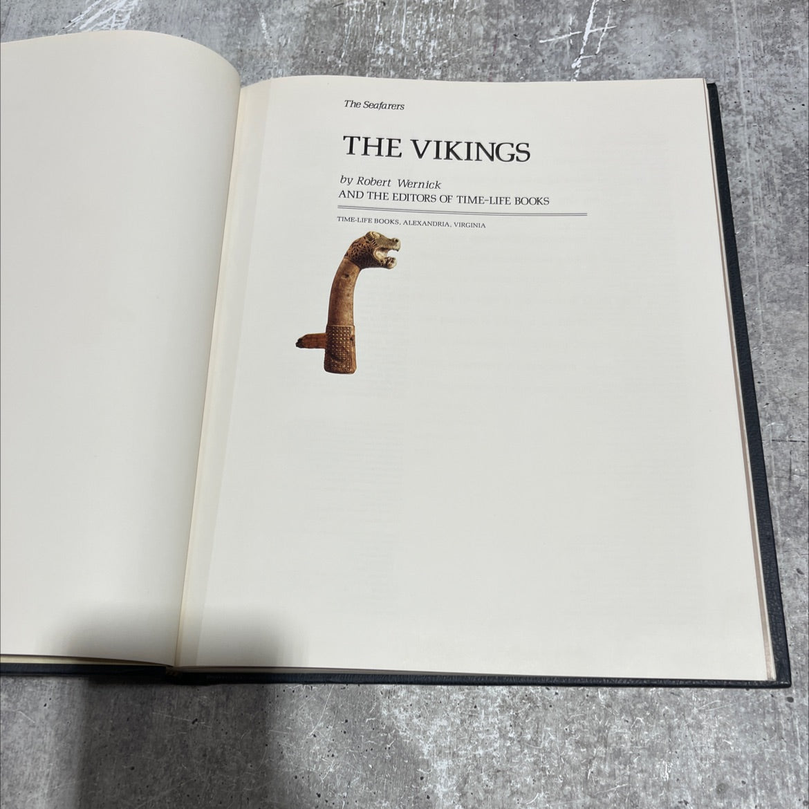 the vikings book, by robert wernick, 1982 Hardcover image 2