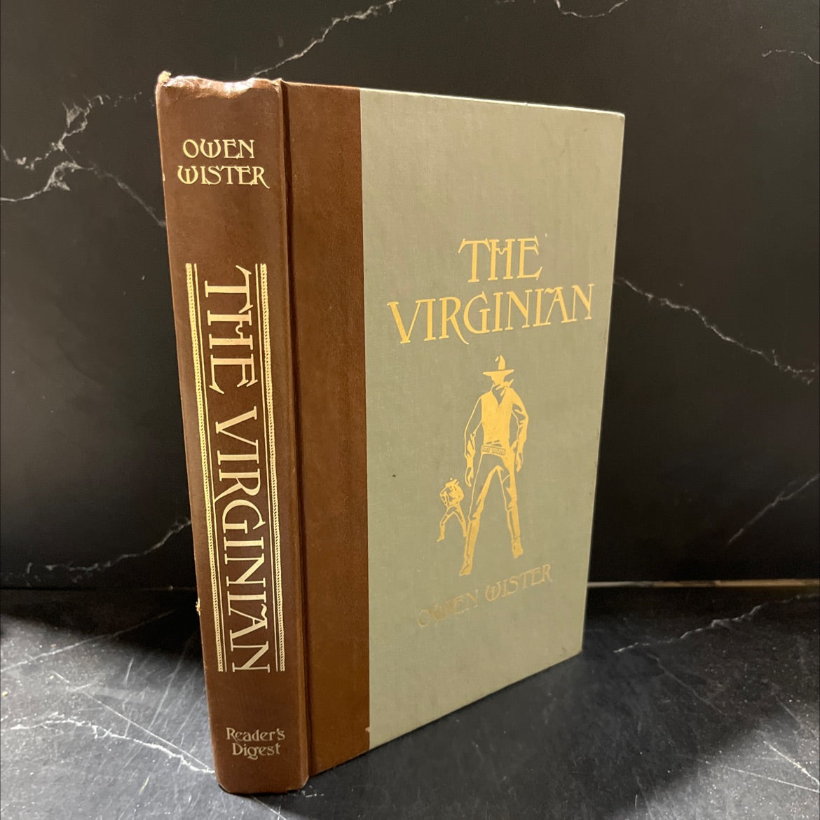 the virginian a horseman of the plains book, by owen wister, 1988 Hardcover image 1