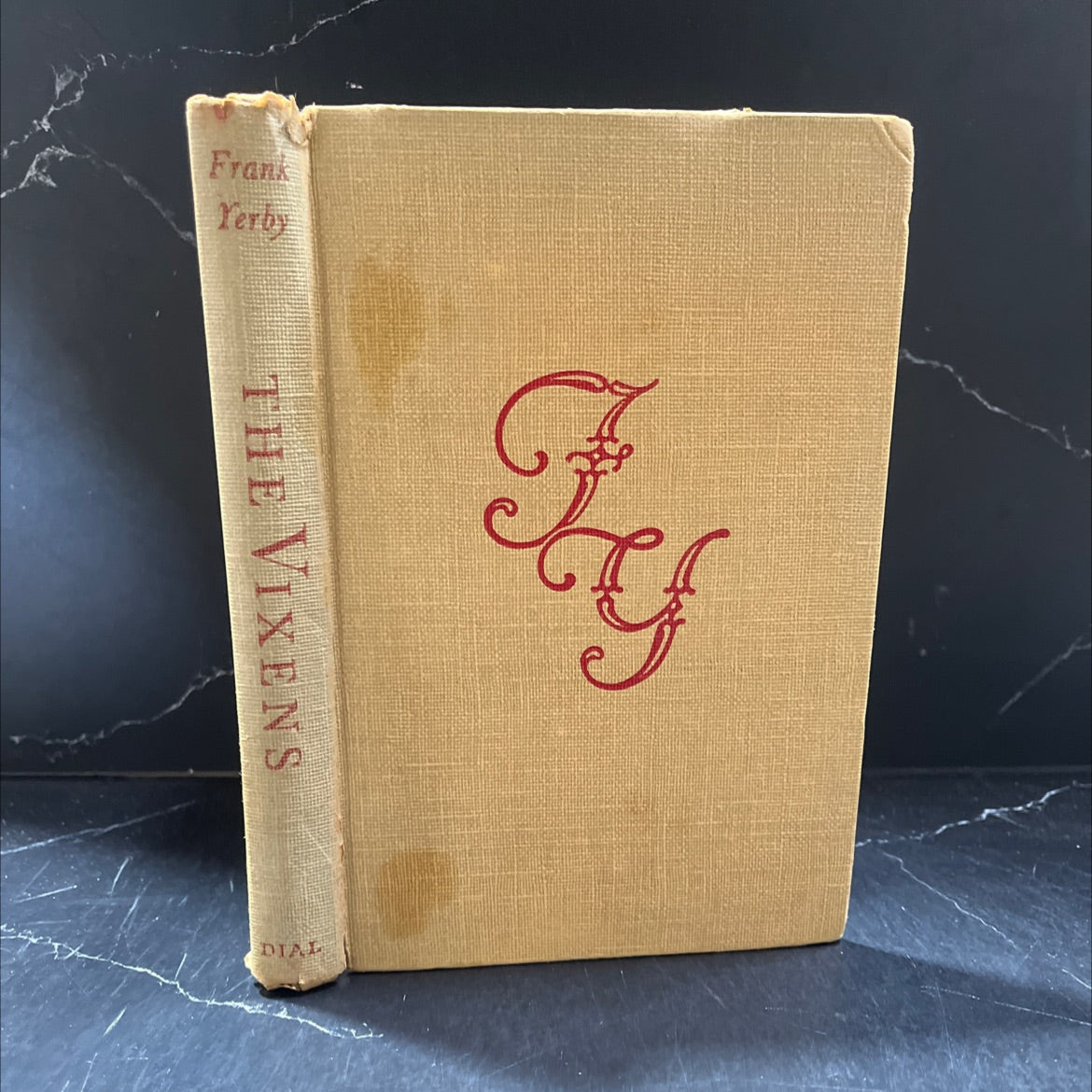 the vixens book, by frank yerby, 1947 Hardcover image 1
