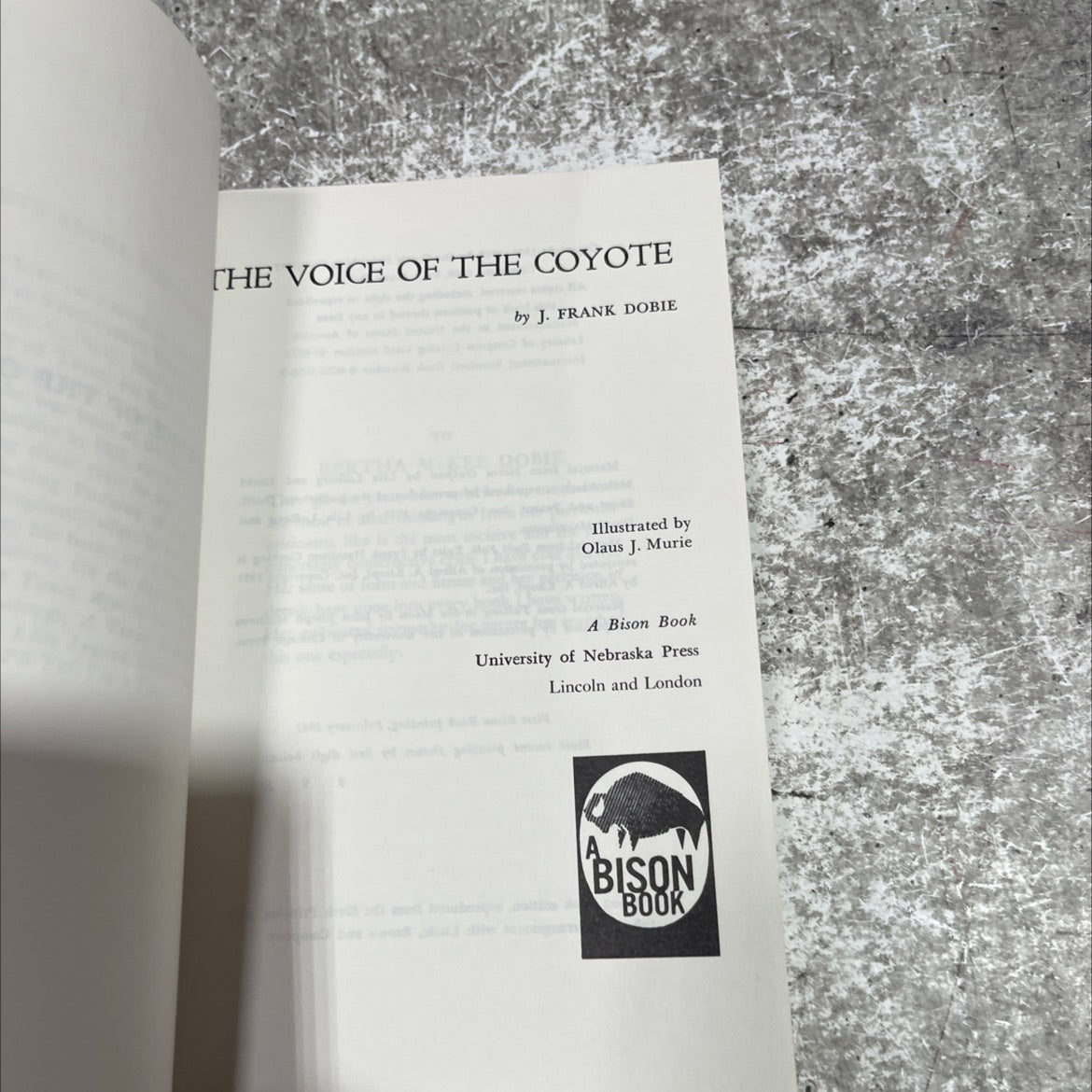 the voice of the coyote book, by j. frank dobie, 1949 Paperback image 2