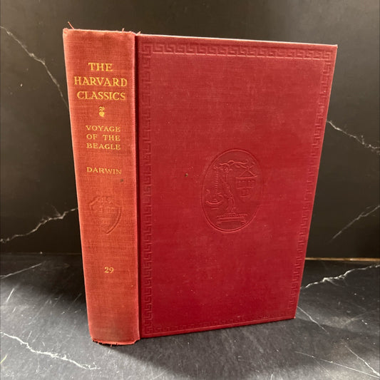 the voyage of the beagle book, by charles darwin, 1909 Hardcover image 1