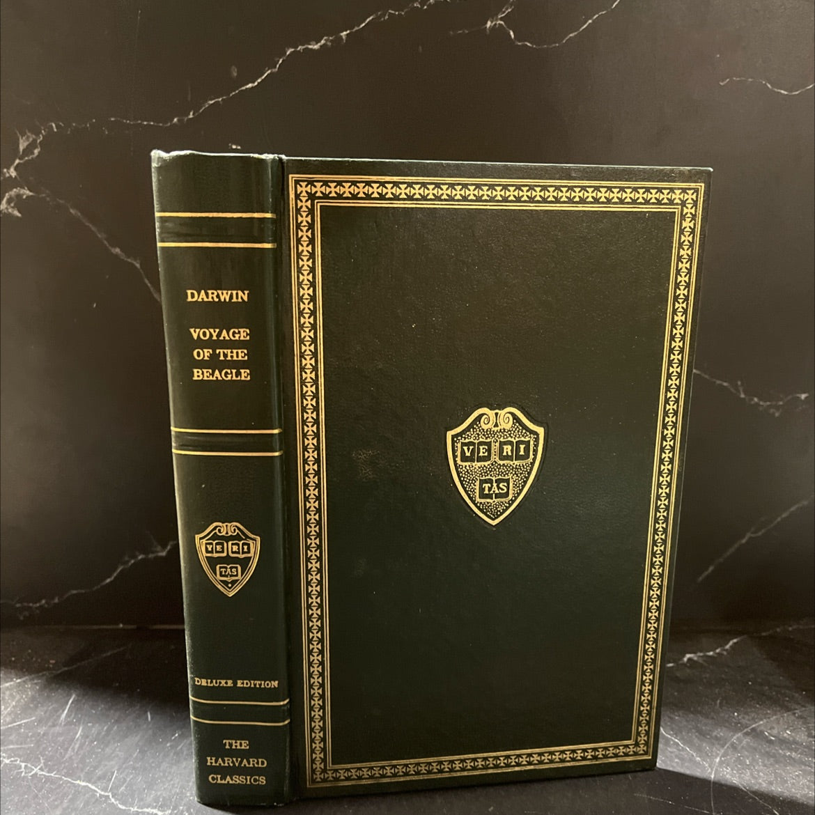 the voyage of the beagle book, by charles darwin, 1937 Hardcover image 1