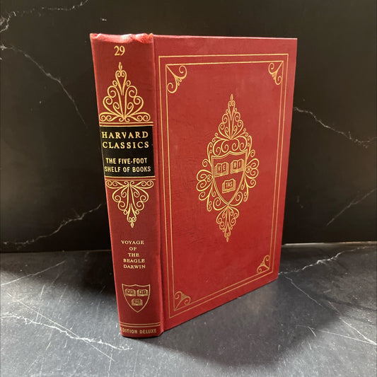 the voyage of the beagle book, by charles darwin, 1937 Hardcover image 1