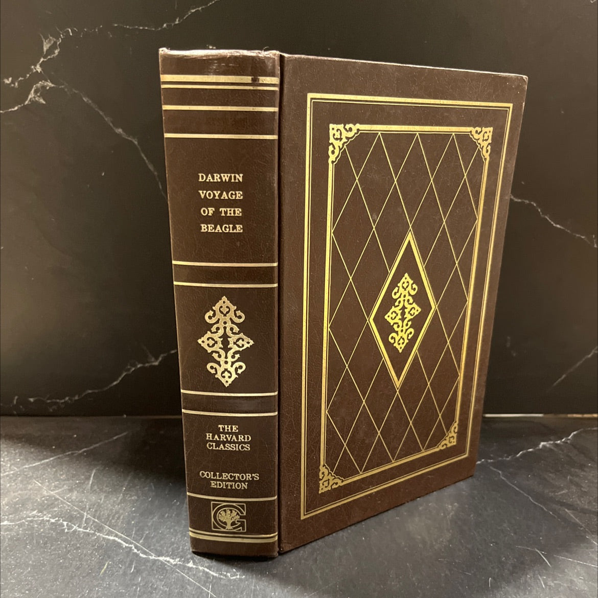the voyage of the beagle book, by charles darwin, 1980 Hardcover image 1