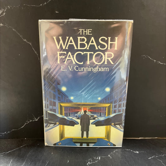 the wabash factor book, by E.V. Cunningham, 1986 Hardcover image 1