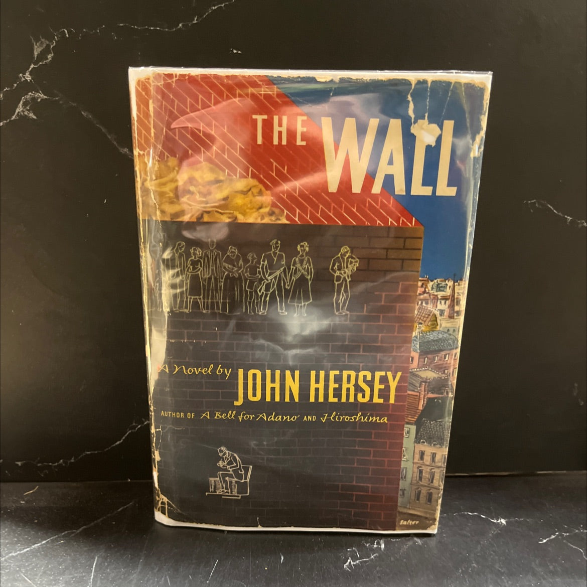the wall book, by John Hersey, 1950 Hardcover image 1