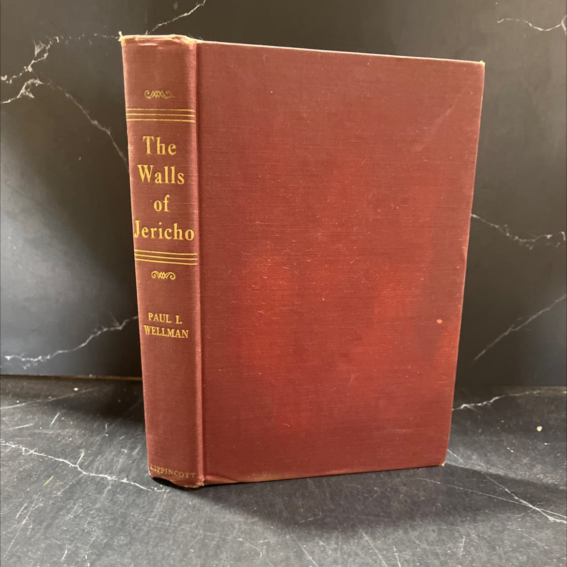 the walls of jericho book, by paul j. wellman, 1947 Hardcover image 1