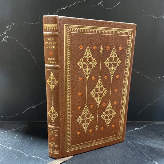 the walnut door book, by John Hersey, 1977 Leather image 1