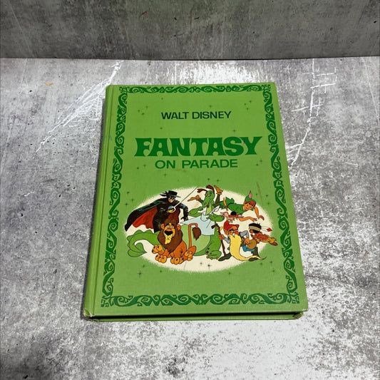 the walt disney parade of fun, fact, fantasy and fiction with illustrations by the walt disney studio book, by unknown, image 1