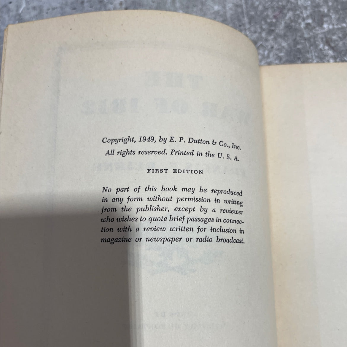 the war of 1812 book, by francis f. beirne, 1949 Hardcover image 3
