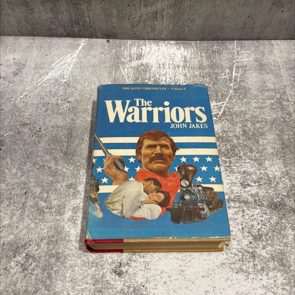the warriors book, by john jakes, 1977 Hardcover image 1