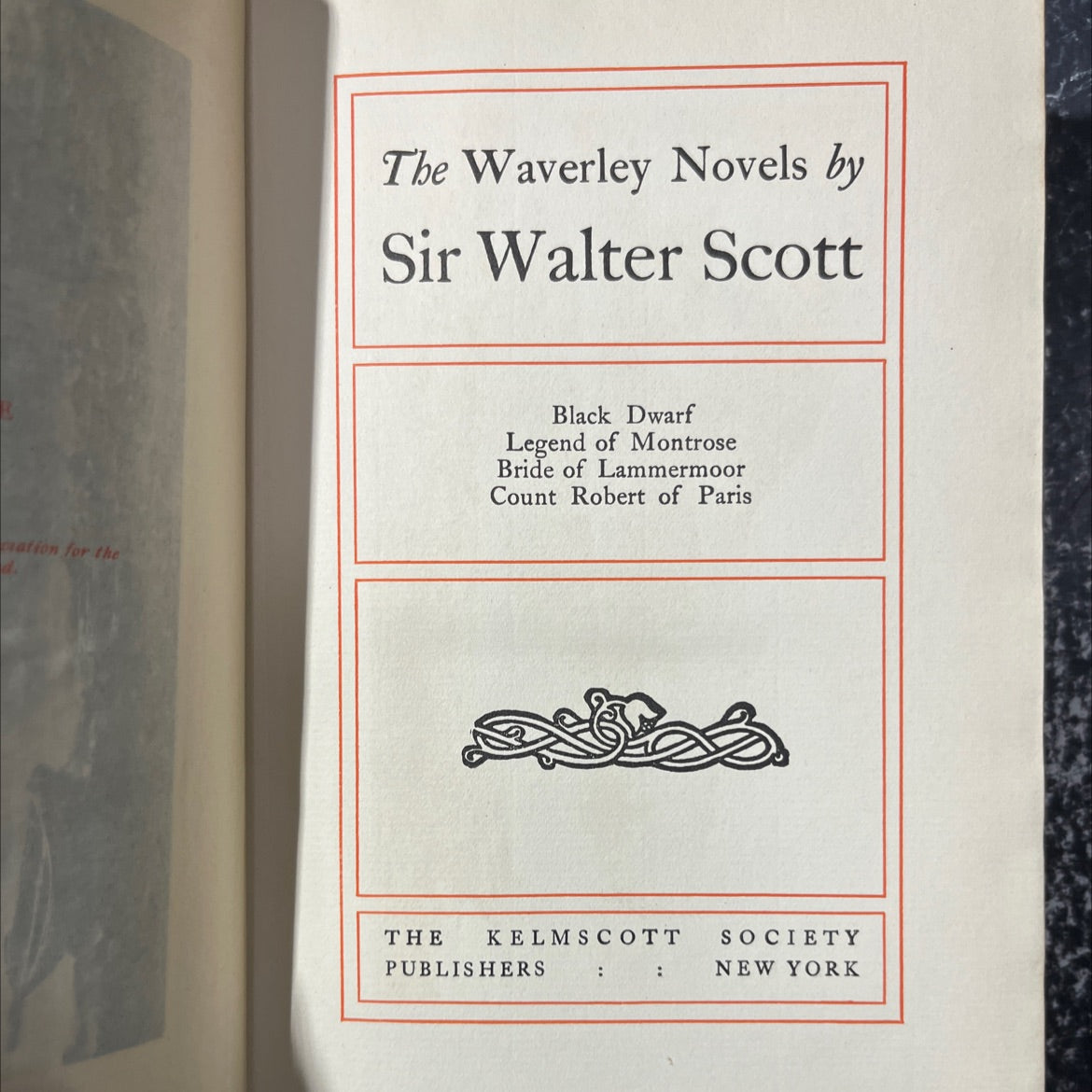 the waverley novels book, by sir walter scott, 1970 Leather image 2