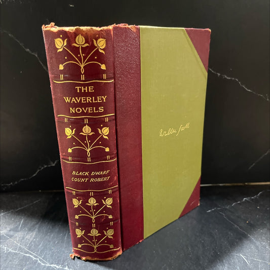 the waverley novels book, by sir walter scott, 1970 Leather image 1