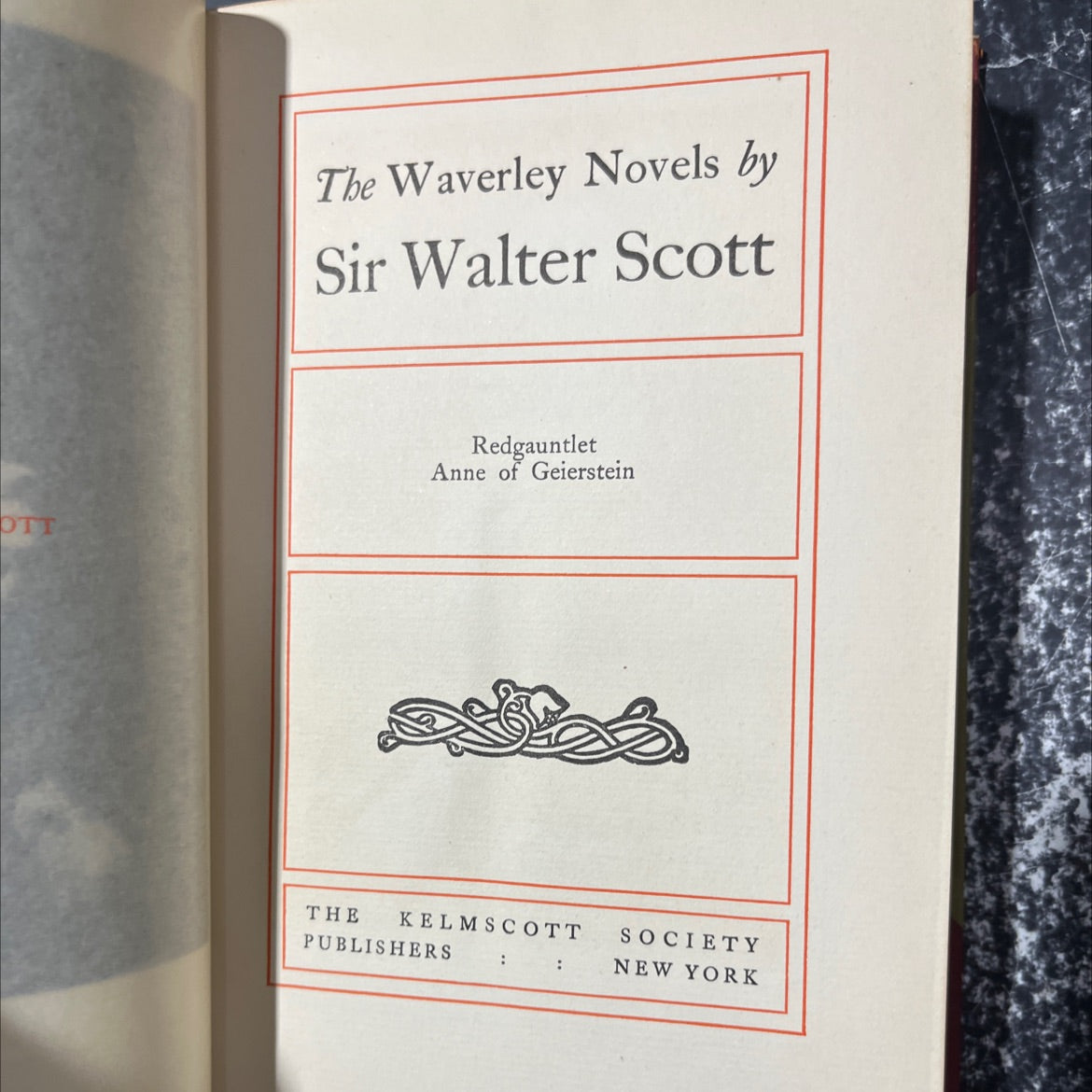 the waverley novels book, by sir walter scott, 1970 Leather image 2