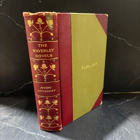 the waverley novels book, by sir walter scott, 1970 Leather image 1