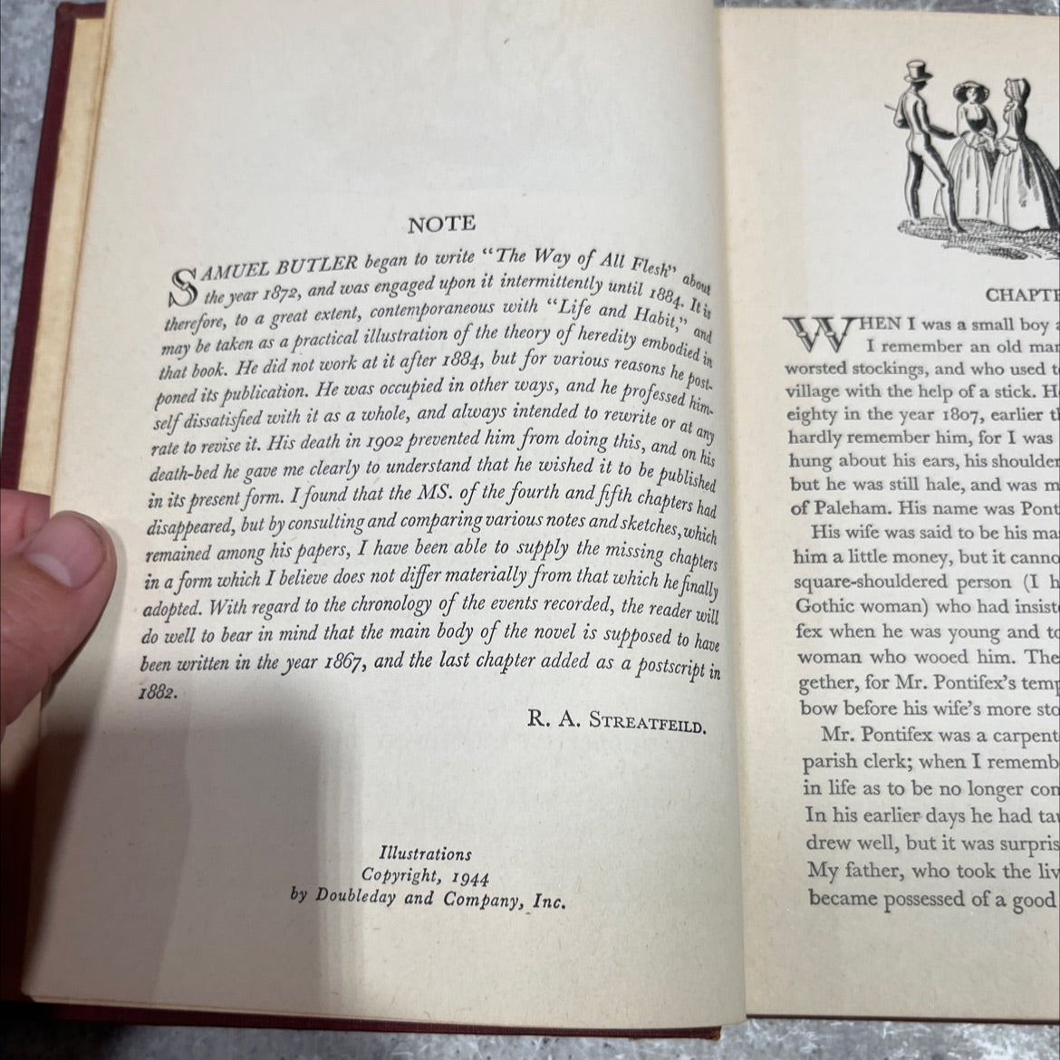 the way of all flesh book, by samuel butler, 1902 Hardcover image 3
