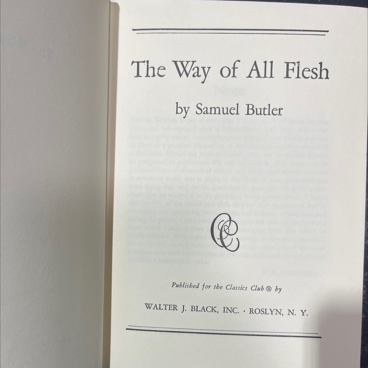 the way of all flesh book, by samuel butler, 1970 Hardcover image 2