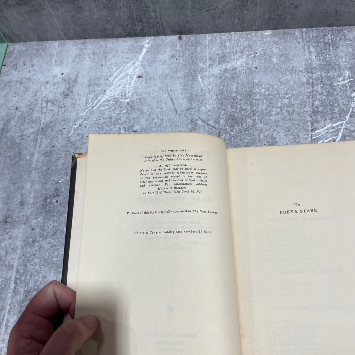 the white nile book, by alan moorehead, 1960 Hardcover image 3