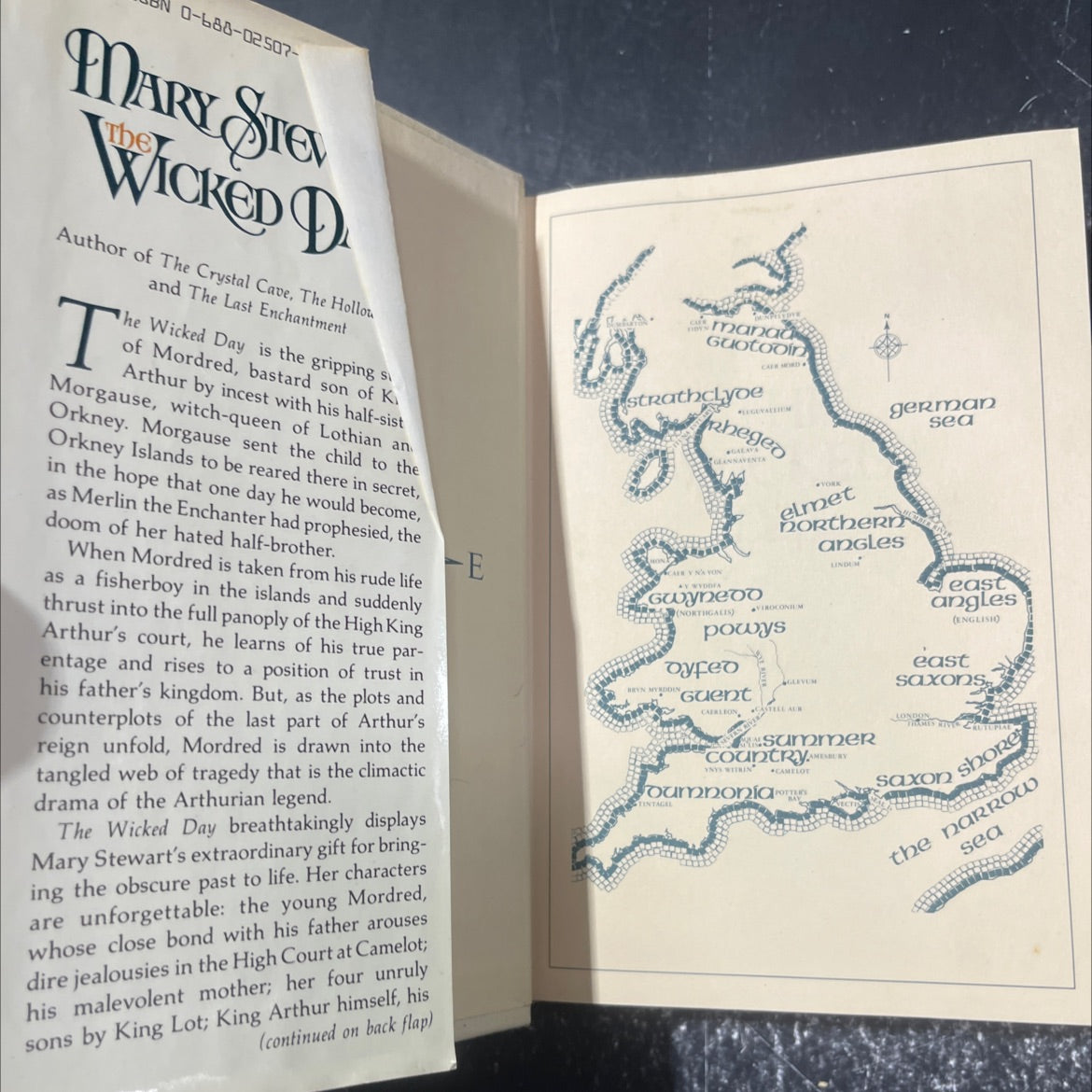 the wicked day book, by Mary Stewart, 1983 Hardcover image 4
