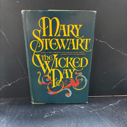 the wicked day book, by Mary Stewart, 1983 Hardcover image 1