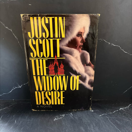 the widow of desire book, by justin scott, 1989 Hardcover image 1