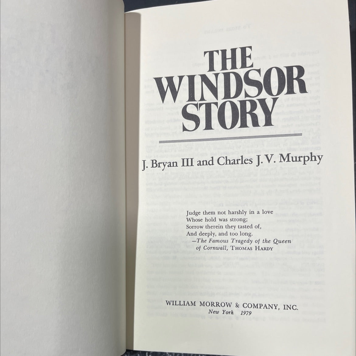 the windsor story book, by j. bryan iii and charles j. v. murphy, 1979 Hardcover image 2