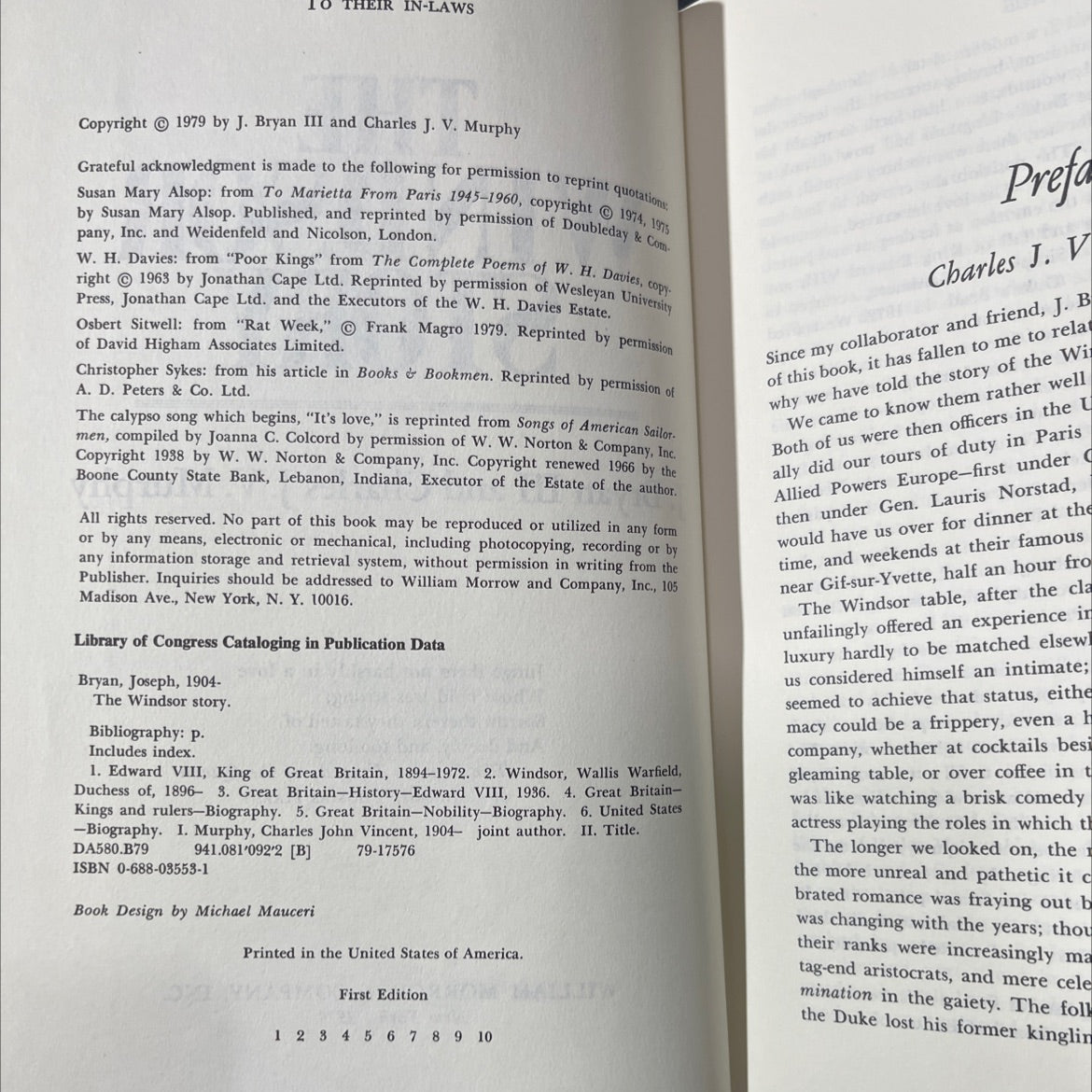 the windsor story book, by j. bryan iii and charles j. v. murphy, 1979 Hardcover image 3