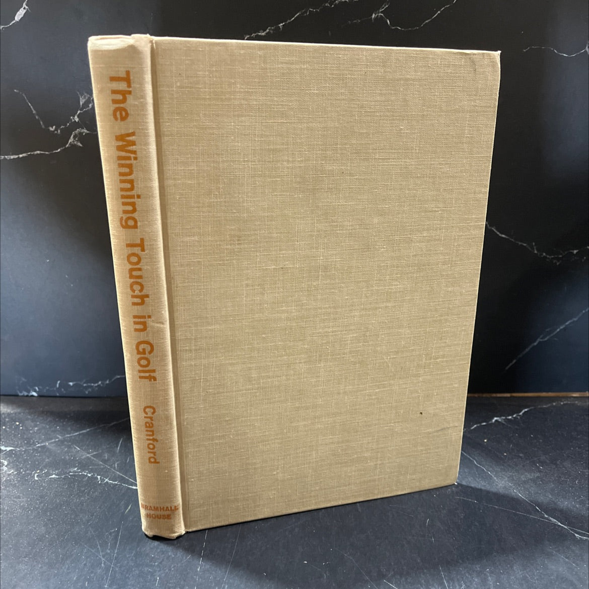 the winning touch in golf book, by peter g. cranford, ph.d., 1961 Hardcover image 1