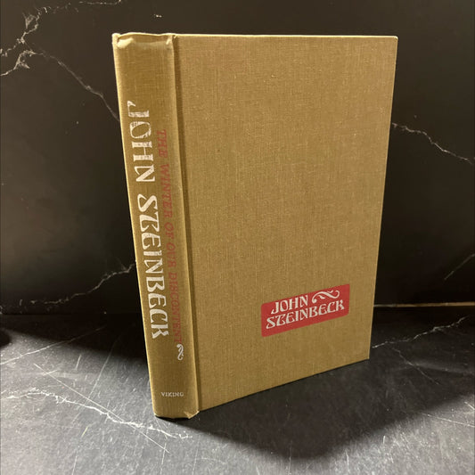 the winter of our discontent book, by john steinbeck, 1961 Hardcover image 1