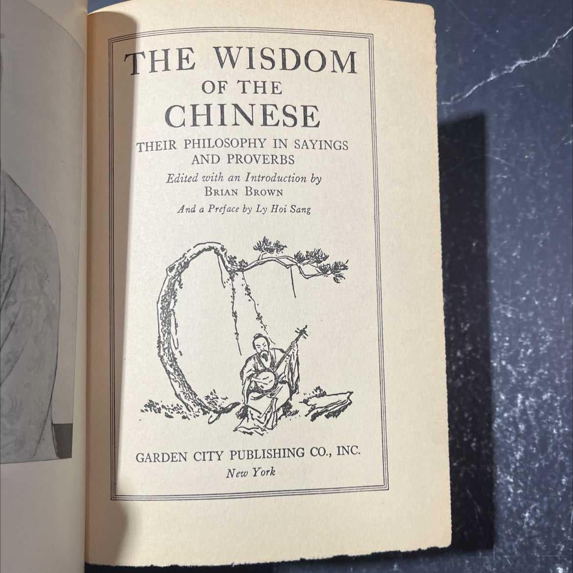 the wisdom of the chinese their philosophy in sayings and proverbs book, by brian brown, 1938 Hardcover image 2
