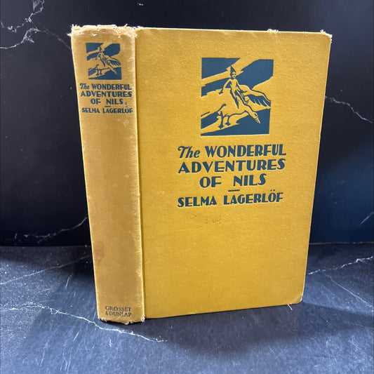 the wonderful adventures of nils book, by selma lagerlöf, 1907 Hardcover image 1