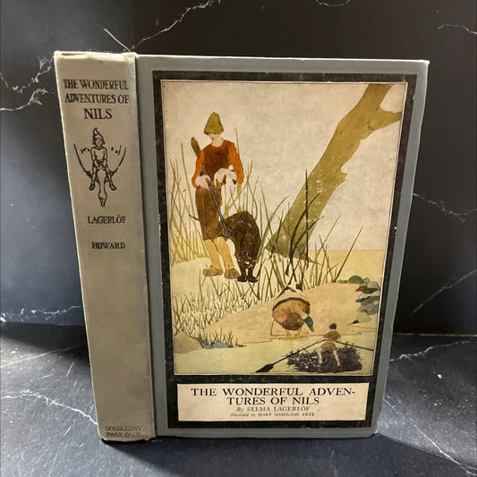 the wonderful adventures of nils book, by selma lagerlöf, 1922 Hardcover image 1