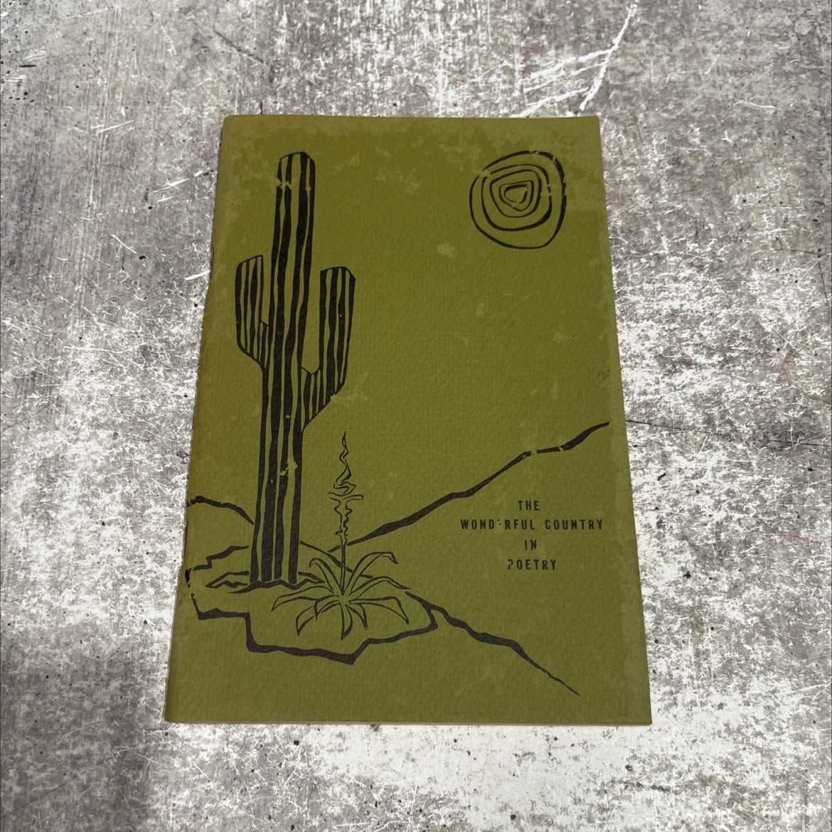 the wonderful country in poetry book, by mery welen van zando, 1970 Paperback image 1