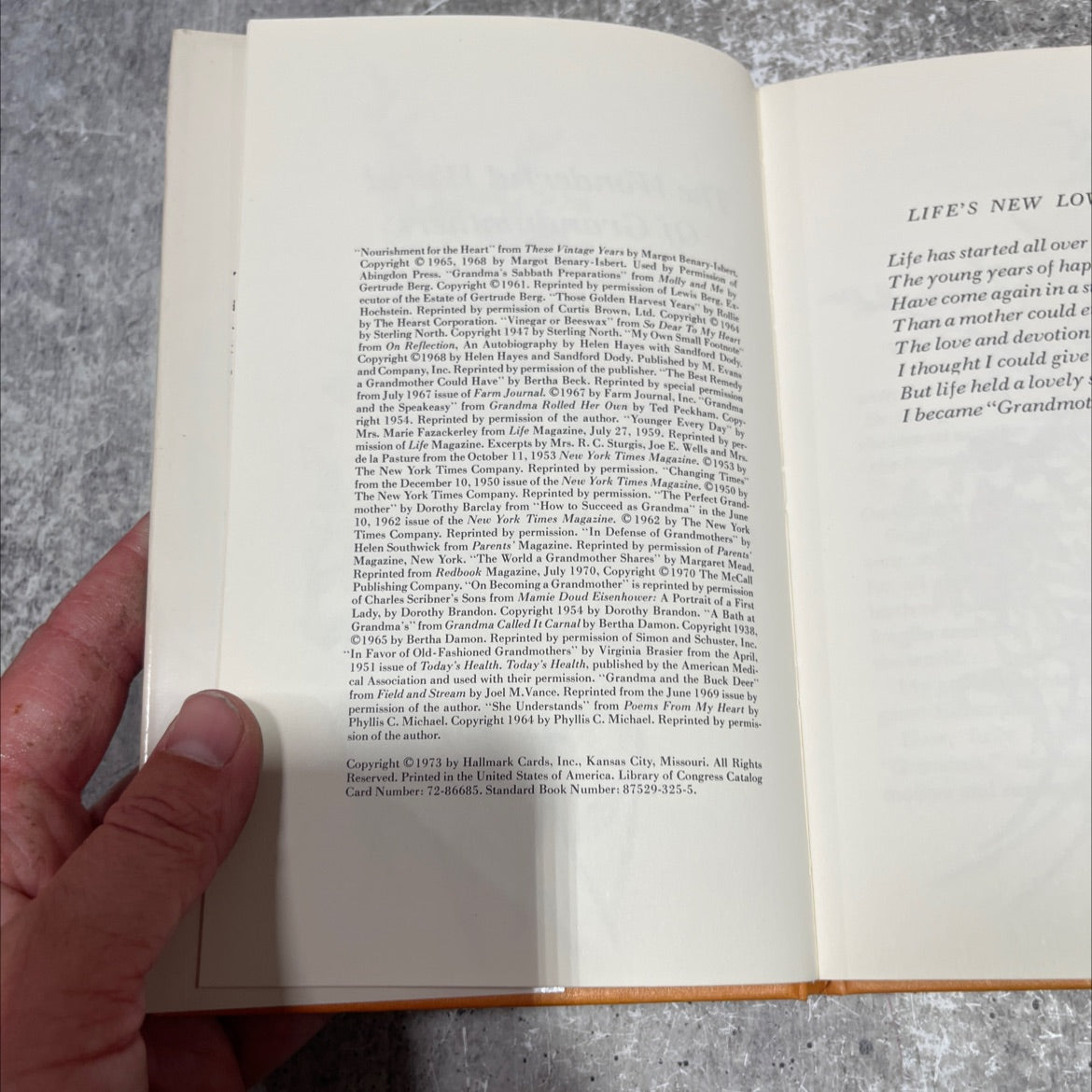 the wonderful world of grandmothers book, by jan miller gilmore, 1970 Hardcover image 3