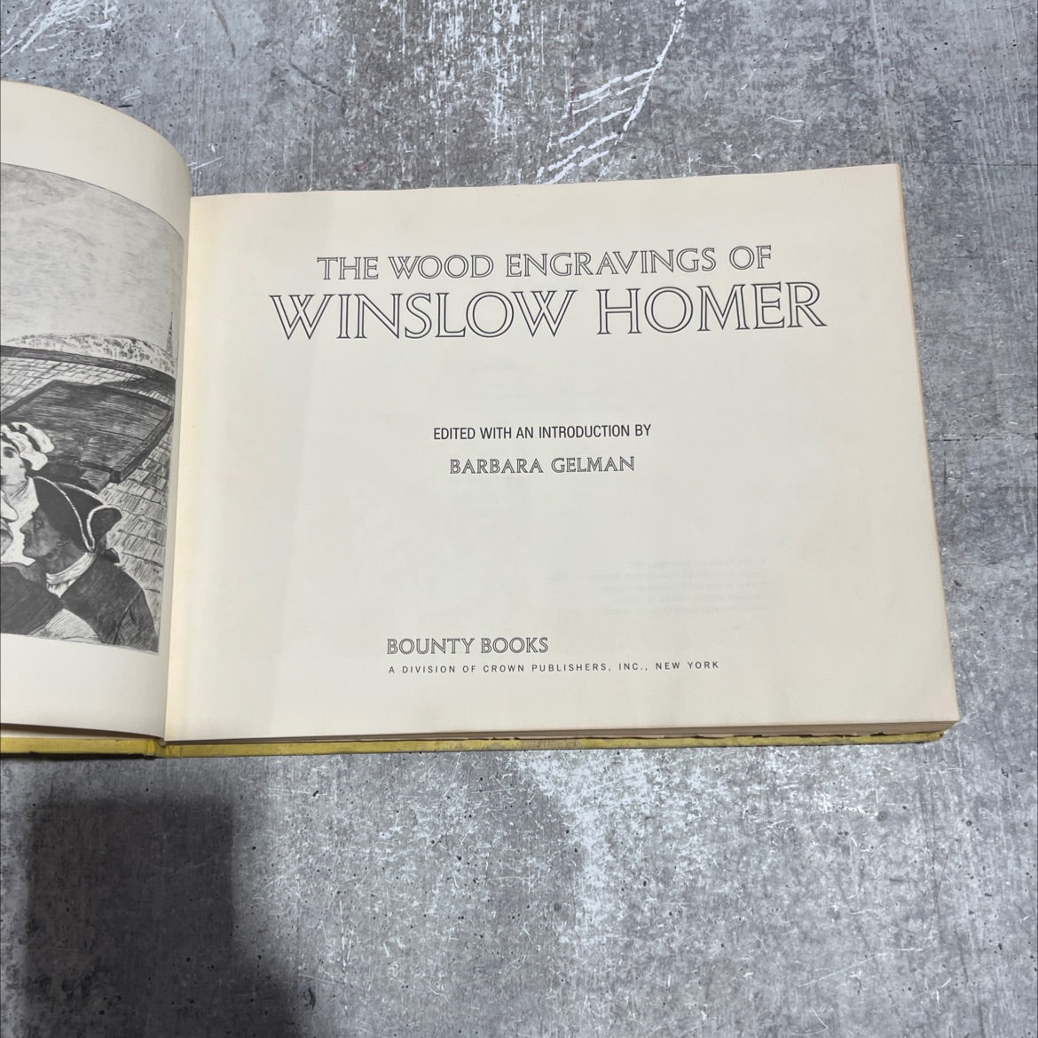the wood engravings of winslow homer book, by barbara gelman, 1969 Hardcover image 2