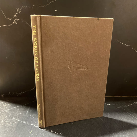 the words of gandhi book, by richard attenborough, 1982 Hardcover image 1