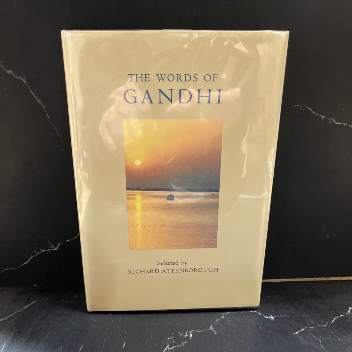 the words of gandhi book, by richard attenborough, 1982 Hardcover image 1