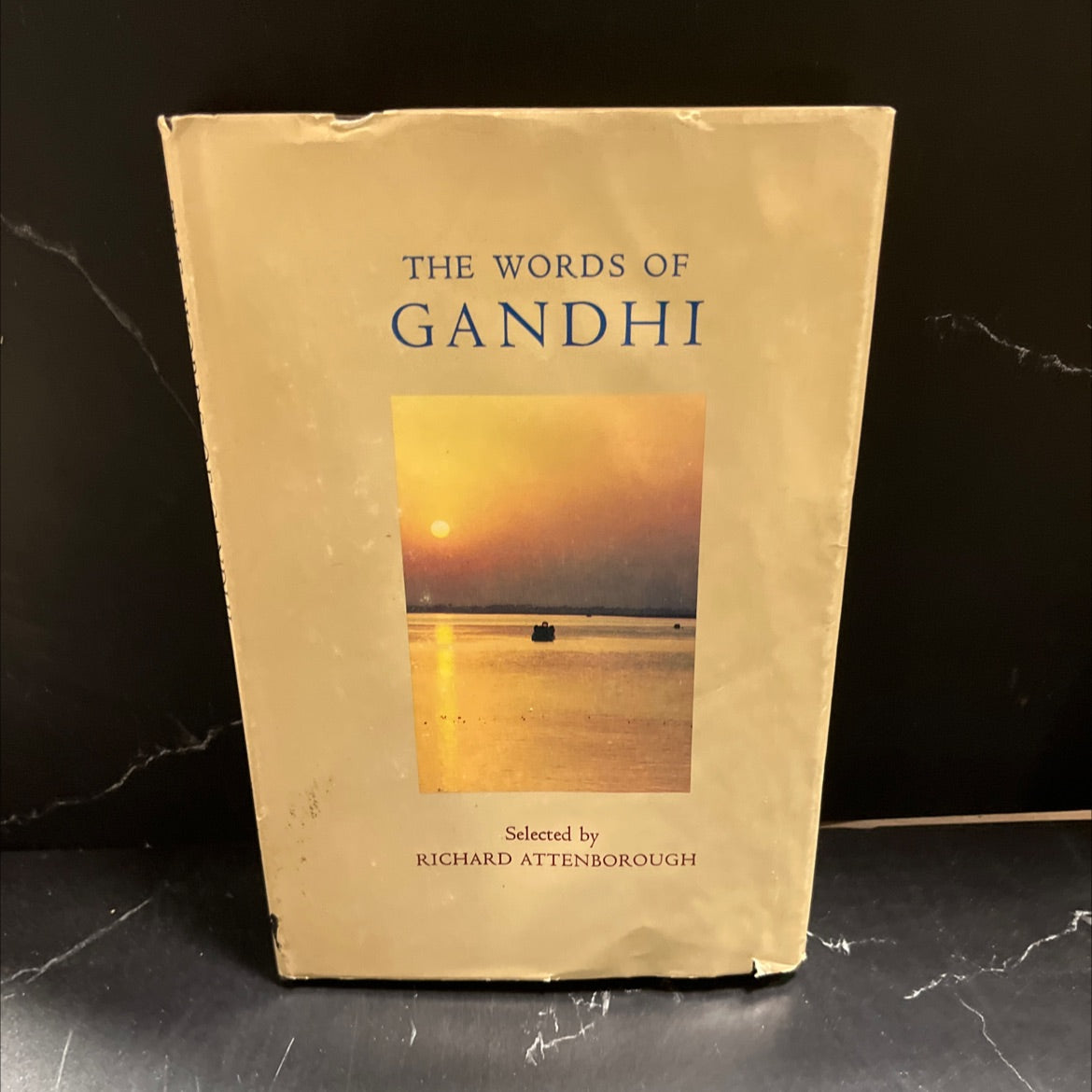 the words of gandhi book, by richard attenborough, 1982 Hardcover image 1