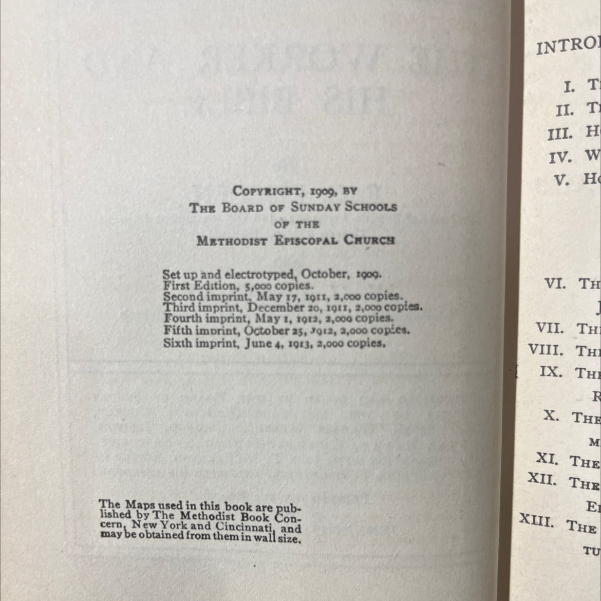 the worker and his bible book, by f. c. eiselen, w. c. barclay, 1913 Hardcover image 3