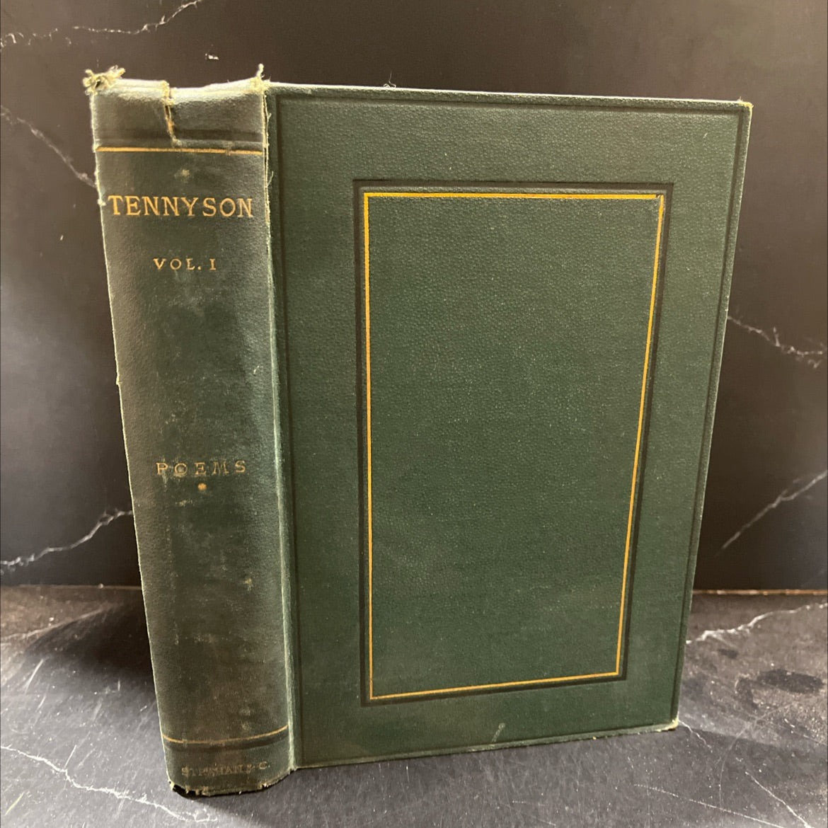 the works of alfred tennyson poet laureate vol. i. miscellaneous poems book, by alfred tennyson, 1872 Hardcover image 1